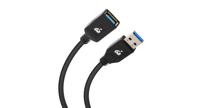 IOGEAR USB 3.0 Male - USB 3.0 Female, 0.3m, 5Gbps - W125660545