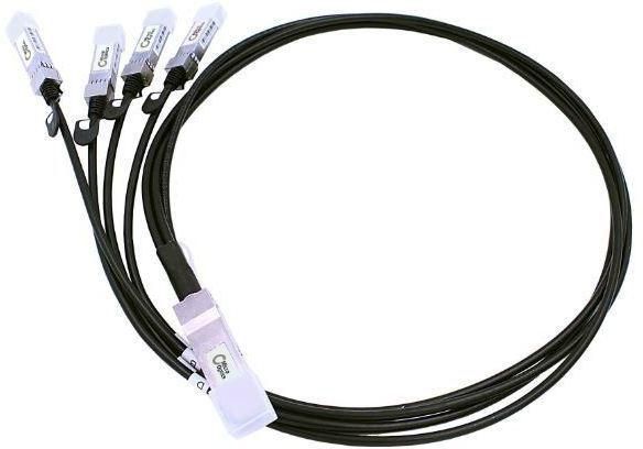 Lanview QSFP28 to 4xSFP28 25G DAC, 3 m Dell 470-ABQB Compatible - W125163644