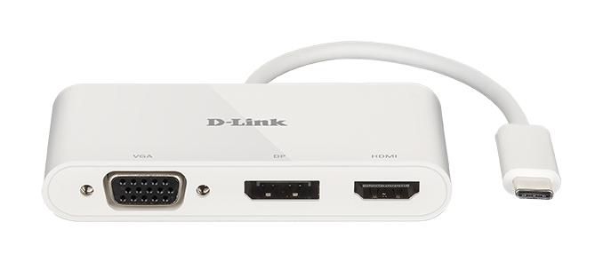 D-Link HDMI/VGA/DP, 4096x2160px, 5V, 40 mA, 62.5x40.5x15mm, 44g - W125662933