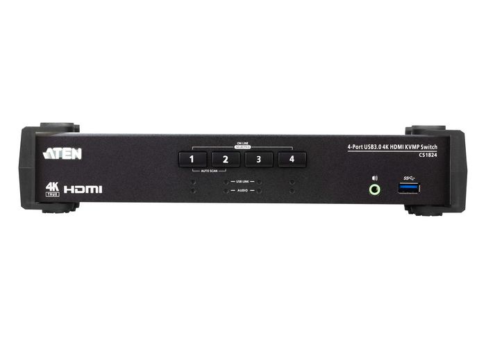 Aten 4-Port USB 3.0 4K HDMI KVMP Switch - W125663836