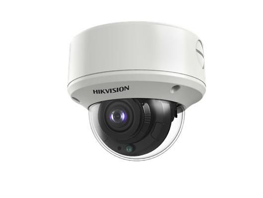 Hikvision Cámara HD minidomo 5M 2.7-13.5mm antivandálico IR60 WDR IK10 IP67 12V 4en1. Ultra baja iluminación - W125665326