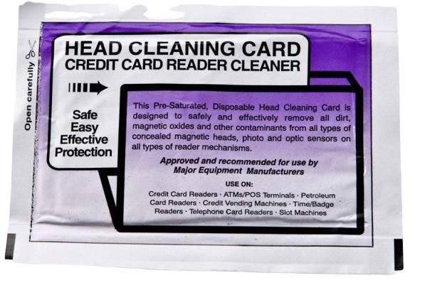 Honeywell Cleaning card, 6.5x6'', box of 25 - W124396811
