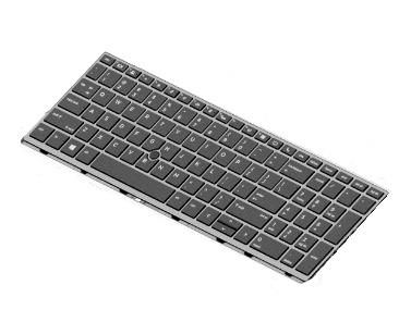 HP Keyboard, backlit, privacy for EliteBook 755 G5 - W125060874