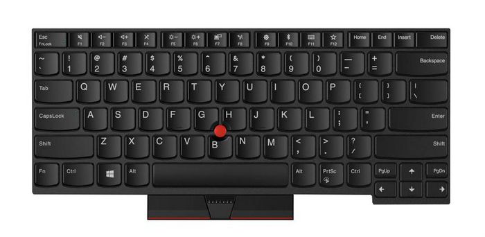 Lenovo Keyboard for Lenovo Thinkpad T480 Notebook - W125695799