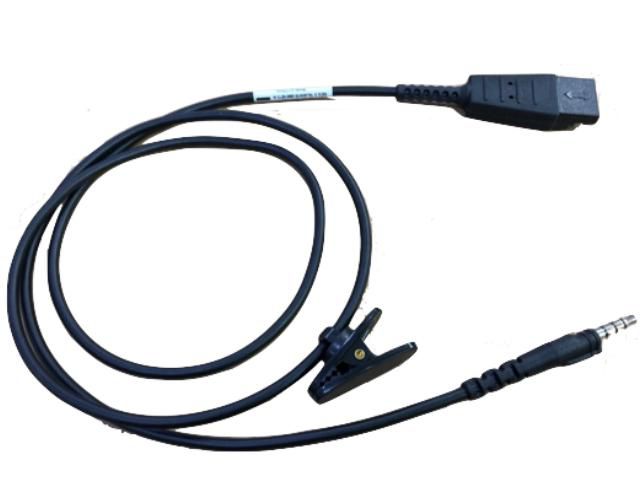 Zebra Cable, 84cm, Black - W125655002