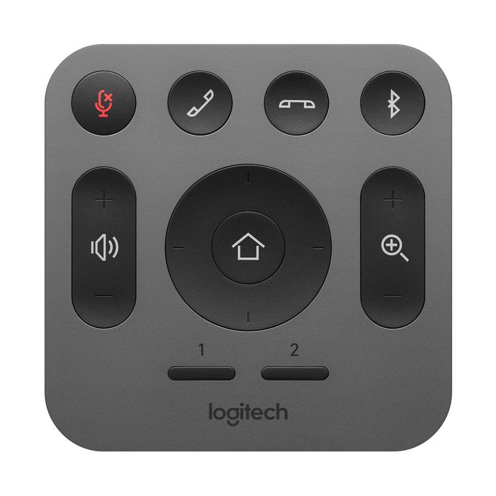Logitech Wireless Remote Control for MeetUp, RF, 3.25" - W125182202