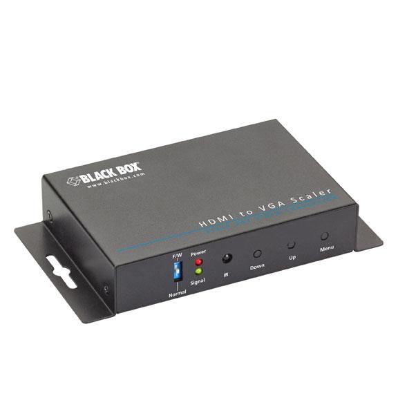 Black Box HDMI-to-VGA Scaler and Converter with Audio - W124882382