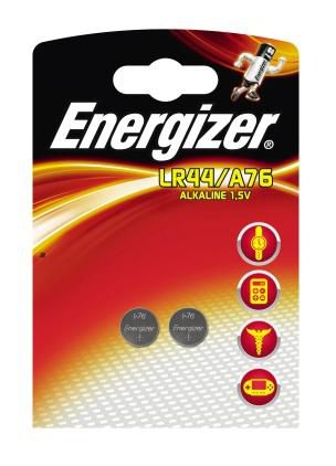 Energizer 2 x LR44/ A76, 1.5V - W125027690