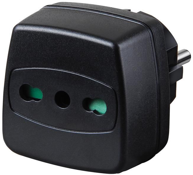 Brennenstuhl Travel Adapter Italy/earthed - W125101548