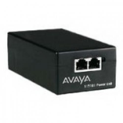 Avaya 2x RJ-45, Cat5e, Power LED, Black - W125309101