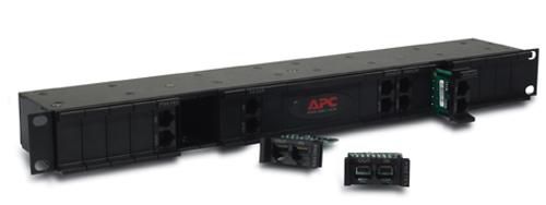 APC 19" CHASSIS, 1U, 24 CHANNELS, FOR REPLACEABLE DATA LINE SURGE PROTECTION - W124590553