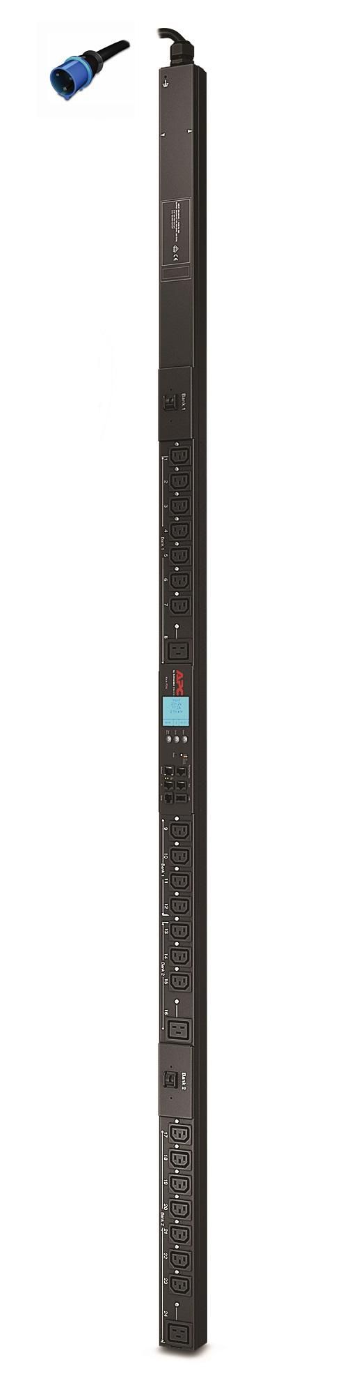 APC Rack PDU 2G, Switched, ZeroU, 32A, 230V, (21) C13 & (3) C19 - W125045023