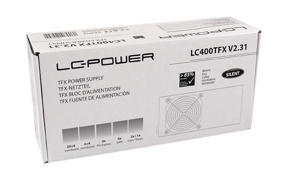 LC-POWER 350 W, TFX V2.31, 4 x SATA - W124885747