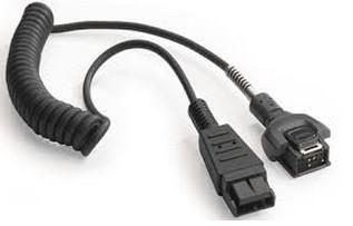 Zebra Adapter cable with a coiled section for WT41N0 - W124605761