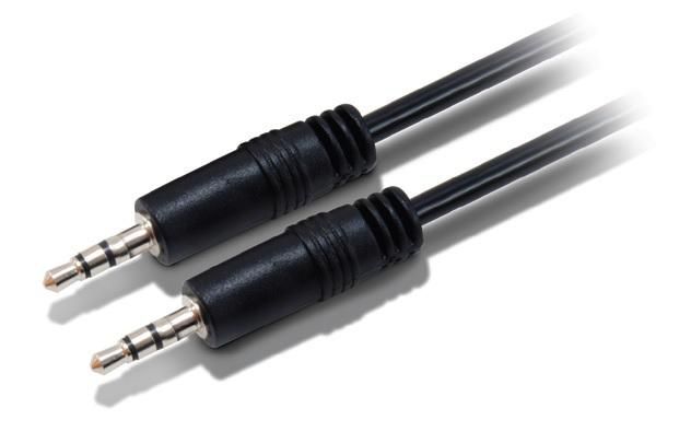 Equip Audio cable 3.5mm jack, Male - Male, 2.5 m - W124801298
