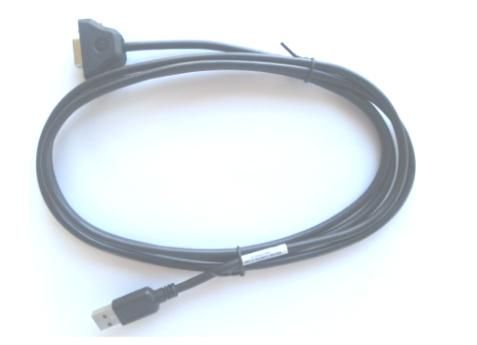 Zebra USB Cable Assembly: 9-Pin Female Straight Scanner Connector, 1.8m Straight Cable, General Purpose - W124547417