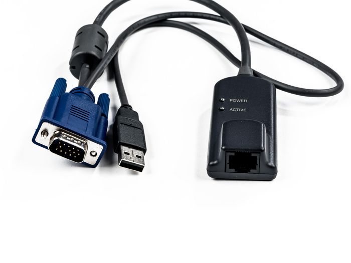 Vertiv IQ MODULE HIGH-RES/VM/CAC/USB2HS - 32PACK VGA (D-Sub) USB 2.0 Black, Blue - W124764395