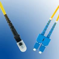MicroConnect Optical Fibre Cable, MTRJ-SC, Singlemode, Duplex, OS2 (Yellow), 5m - W124584070