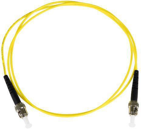 MicroConnect Optical Fibre Cable, ST-ST, Singlemode, Duplex, OS2 (Yellow), 7m - W124650406