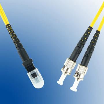 MicroConnect Optical Fibre Cable, MTRJ-ST, Singlemode, Duplex OS2 (Yellow), 20m - W124650436