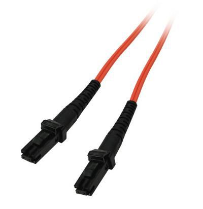 MicroConnect Optical Fibre Cable, MTRJ-MTRJ, Multimode, Duplex, OM3 (Aqua Blue), 3m - W125050273