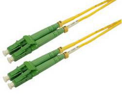 MicroConnect Optical Fibre Cable, LC-LC, Singlemode, Duplex, OS2 (Yellow) 20m - W125050297