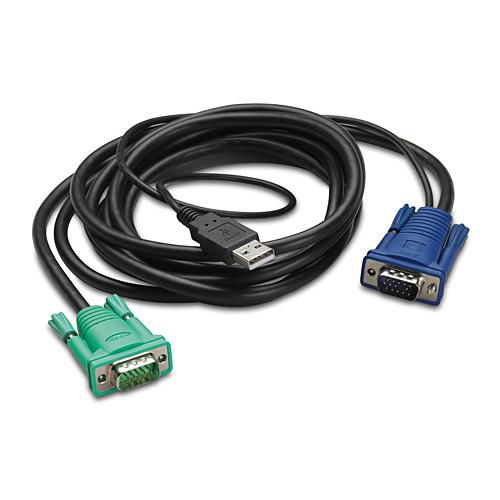 APC Integrated LCD KVM USB Cable - 12 ft - W125045004
