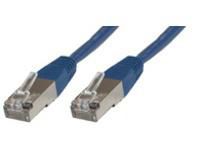 MicroConnect FTP Cat5e, 2 m, PVC, 2 x RJ-45, Blue - W124545680