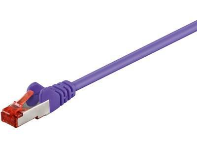 MicroConnect CAT6 S/FTP Network Cable 0.15m, Purple - W124775326