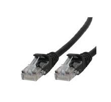 MicroConnect CAT6a U/UTP Network Cable 5m, Black with Snagless - W124777181