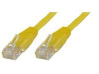 MicroConnect CAT5e U/UTP Network Cable 3m, Yellow - W124845301
