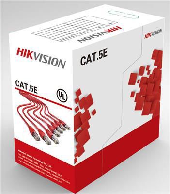 Hikvision 305 m CAT5E UTP Network Cable (Solid Copper, 0.5 mm, CM) - W125048649