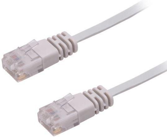 MicroConnect CAT6 U/UTP FLAT Network Cable 0.5m, Grey - W125077086
