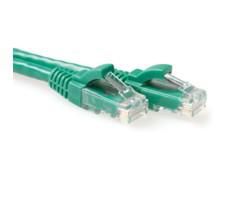 MicroConnect CAT6a U/UTP Network Cable 3m, Green with Snagless - W125276710