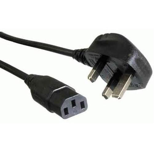Adder 2 Metre Mains Power Cable IEC (IS-14N) to 5A UK Plug - W125047050