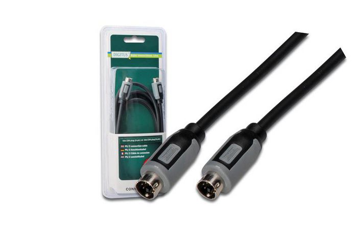 Digitus PS/2 connection cable, MiniDIN, 3.00m - W125393391