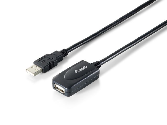 Equip USB 2.0 A Male to A Female Active Extension Cable, 15m - W124881062