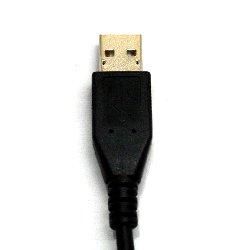Code USB 2.0, Straight, 6ft, M/M, Black - W125147444
