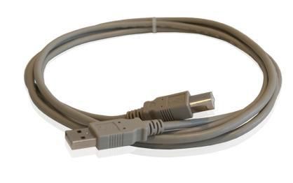 Adder USB A - B cable, Grey - W125183385