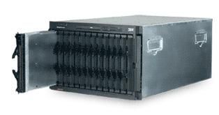 IBM IBM ESERVER BLADE  CENTER CHASSIS 8677-1XX HS20 4 X POWER GBIT TOPS. - W124686499