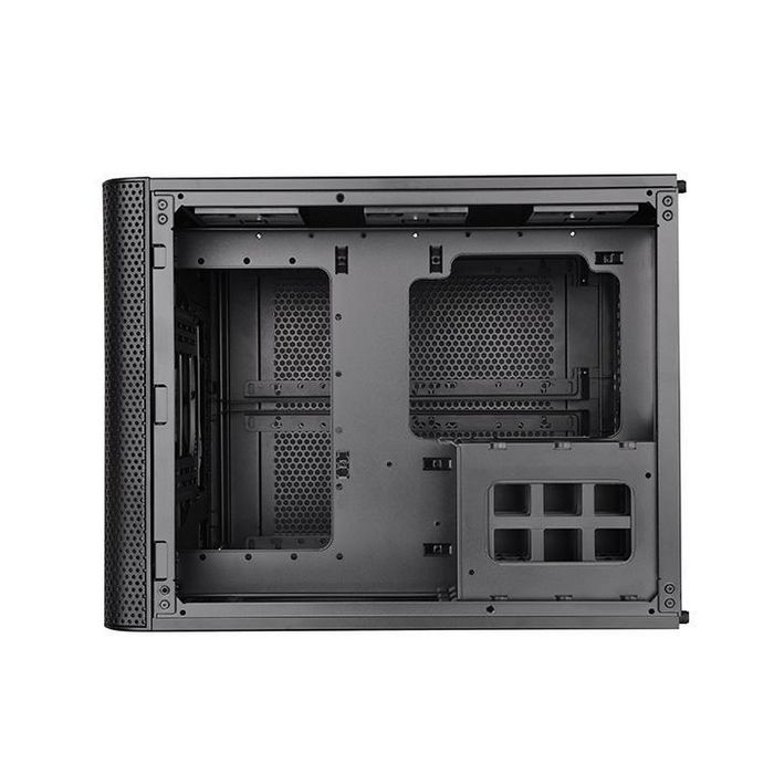 ThermalTake Micro-Case, SPCC, Mini-ITX/Micro-ATX, 3x3.5", 3x2.5", 2xUSB 3.0, Black - W125082524