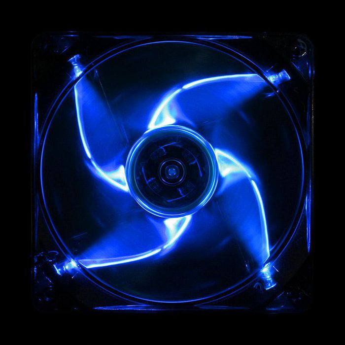 Cooltek Silent Fan 120 Blue LED - 1,200 rpm - W125147509