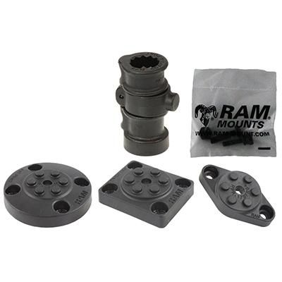 RAM Mounts RAM Adapt-A-Post with RAM Pin-Lock Drill-Down Accessories - W124570633