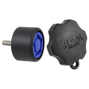 RAM Mounts RAM Pin-Lock 5-Pin Security Knob for D & E Size Socket Arms - W124570720