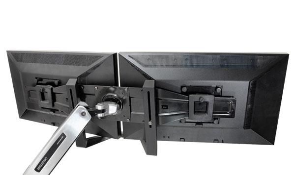 Ergotron 22 - 26'' Dual Monitor & Handle Kit, Capacity: 16.4kg - W124740067