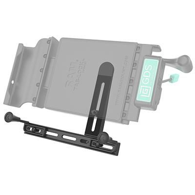 RAM Mounts RAM Side Arm Support for RAM Tab-Lock and GDS Locking Vehicle Docks - W124970555