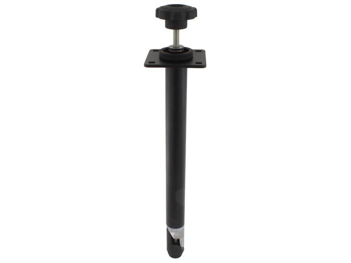 RAM Mounts 12" Upper Pole with Square Top, Black - W125330739