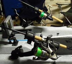 RAM Mounts RAM Light-Speed Fishing Rod Holder with Socket Arm and Saltwater Base - W125330751