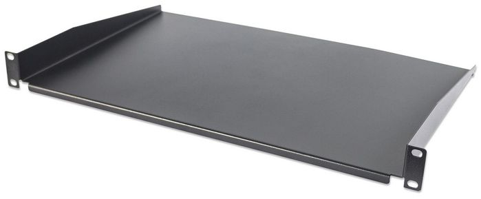 Intellinet 19" Cantilever Shelf, 1U, Shelf Depth 350mm, Non-Vented, Black - W125336937