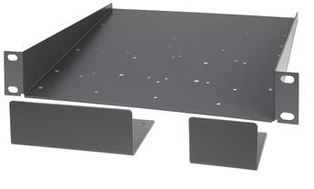 60-1251-20, Extron 1U Universal Half Rack Shelf Kit, gray | EET